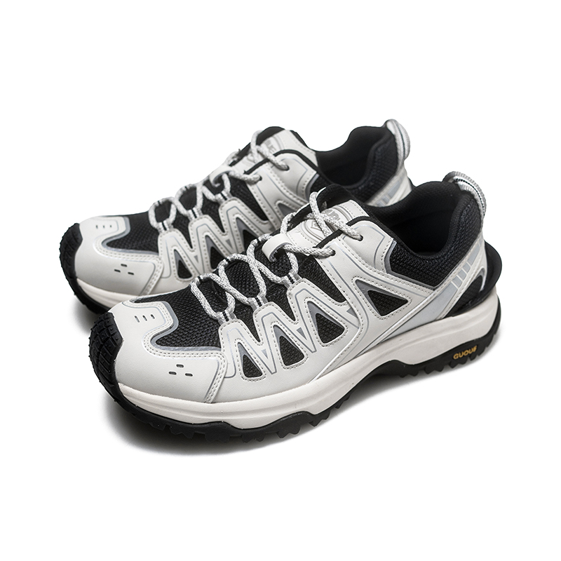 GUQUE Low top Hiking Shoes Unisex Gray