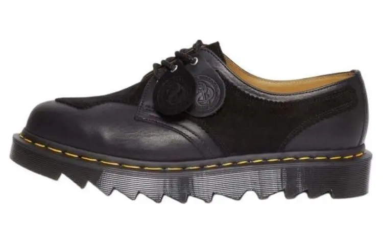 Dr.Martens Leather Casual Shoes Women's Black