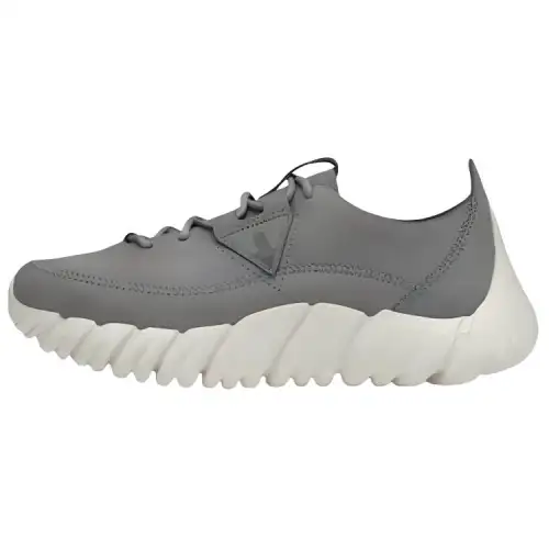 Clarks Cow Leather Cushioning Low top Casual Shoes Men's Gray