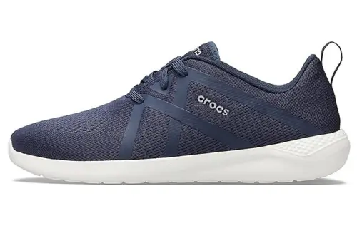 Crocs LiteRide Modform Laces Sneakers 'Navy White'