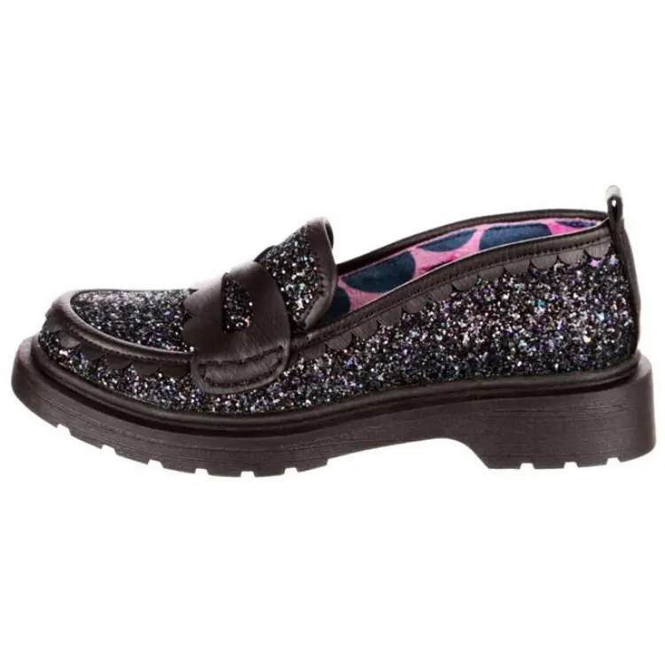 IRREGULAR CHOICE Pu Loafers Women's Black
