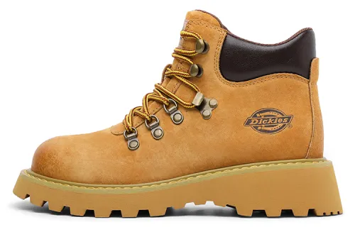 Dickies Short Combat Boots Women's Earth Yellow
