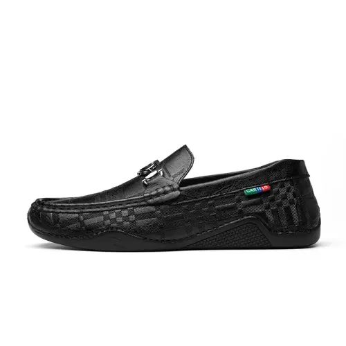 CARTELO Cow Split Leather Men's Casual Shoes Men's