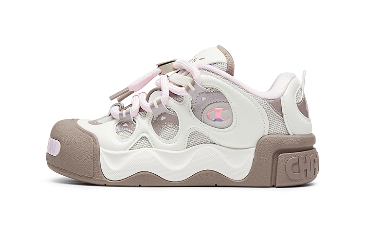 Женские кеды Champion Champion Puffy Donut C-Logo (розовые)