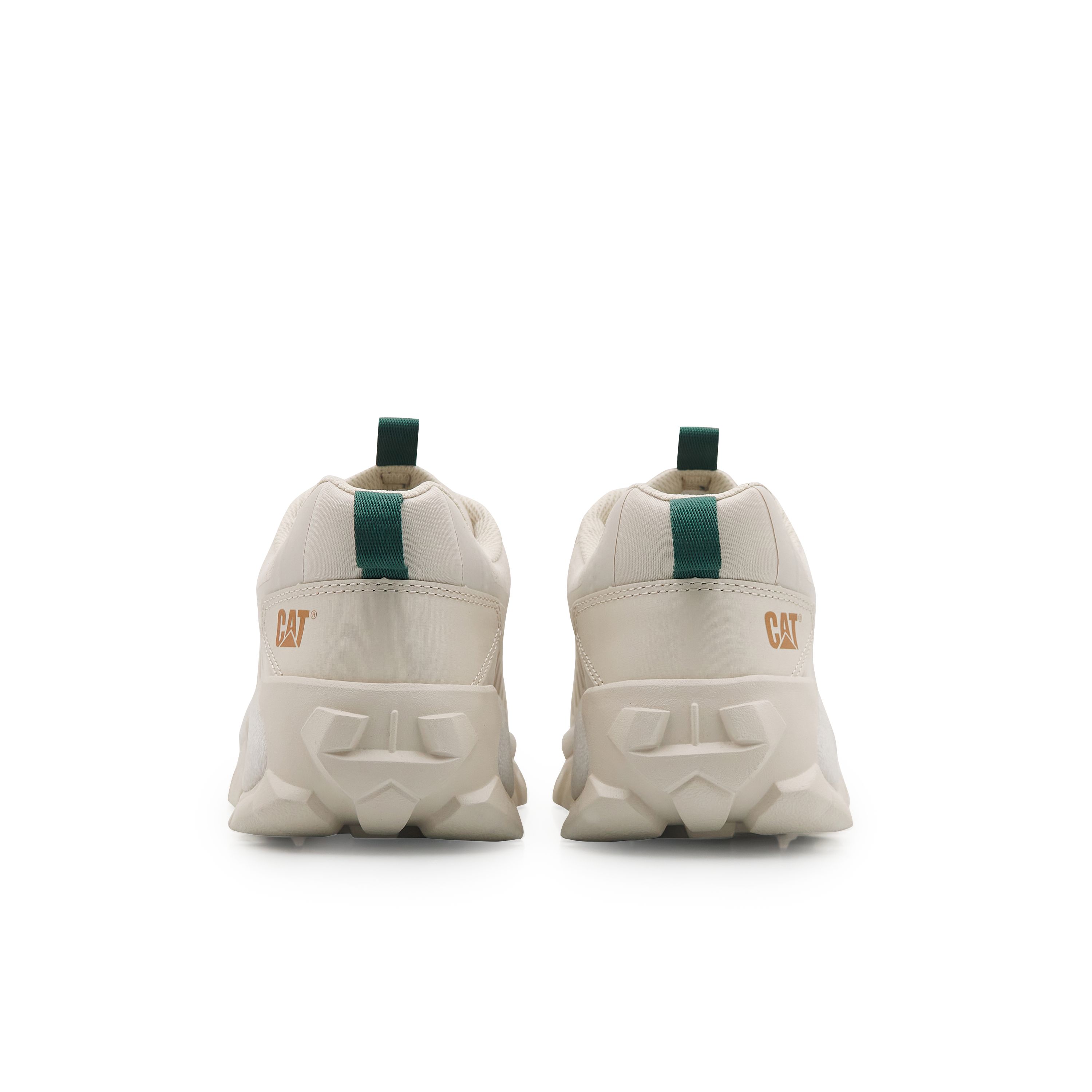 CAT Vintage Chunky Sneakers Outdoor Shoes Unisex Ecru