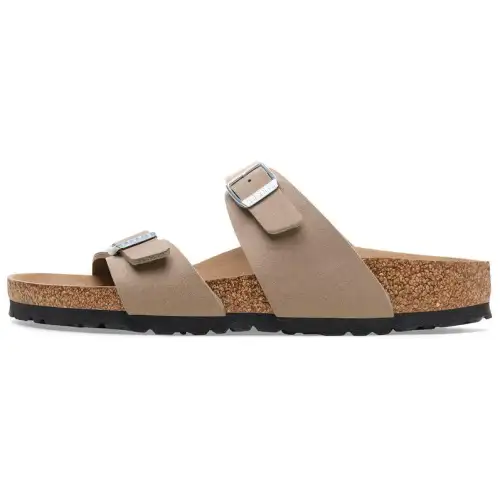 Birkenstock Slide Slippers Women's Brown Regular