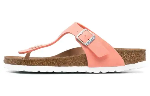 Birkenstock Leather Stylish Sandal Women's Orange