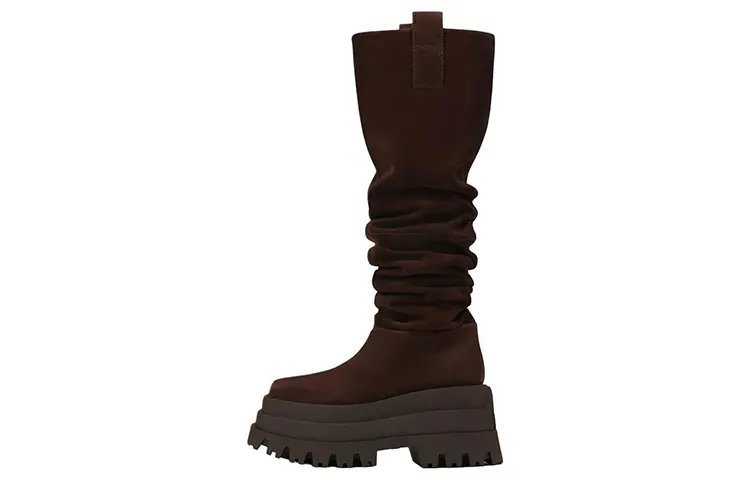 Naked Wolfe Simba Knee high Boots Women's Brown