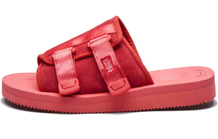 Suicoke Abrasion Resistant Slip Resistant Slide Slippers Men's Red