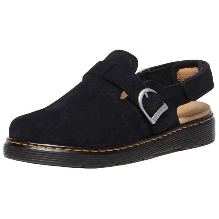 Dr.Martens Cow Split Leather Casual Shoes Women's Black