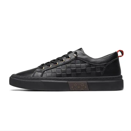 CARTELO Trendy Versatile Casual Microfiber Leather Low top Skateboard Shoes Men's
