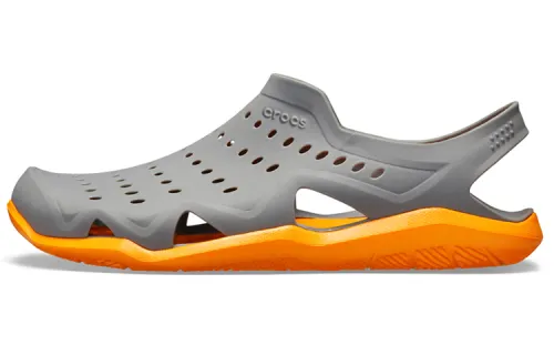Crocs Swiftwater Wave Shoes 'Slate Grey Blazing Orange'