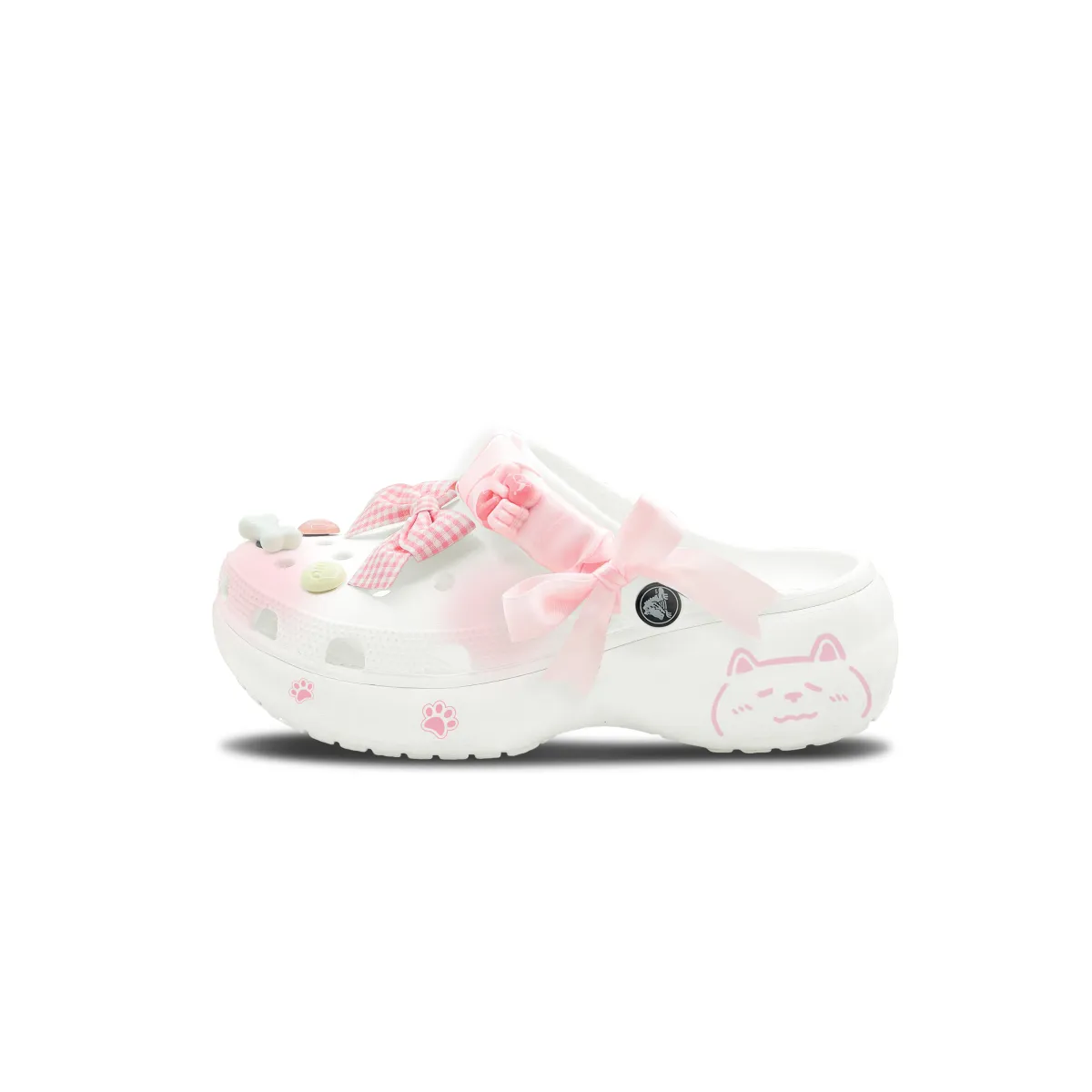 Crocs Classic Clog Meowth Cream Puff EVA Clogs Women's