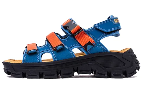 CAT Beach Sandals Unisex Orange/Blue