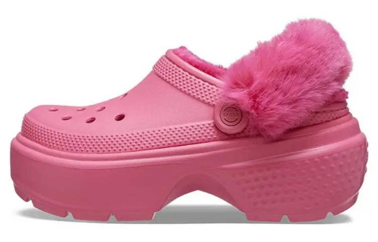 Crocs Stomp Lined Clog 'Hyper Pink' Women's