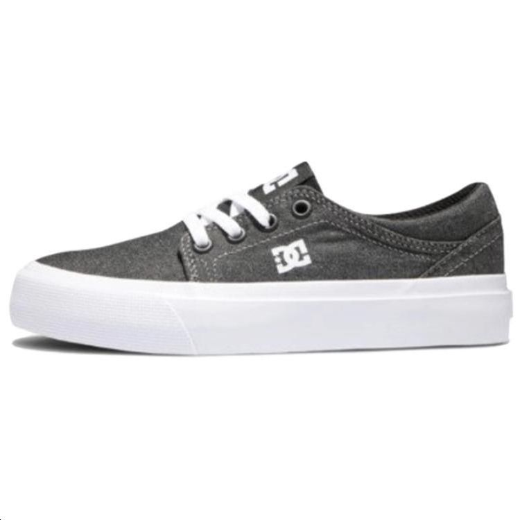 DC Shoes Abrasion Resistant Cushioning Abrasion Resistant Cushioning Low top Canvas Shoes Unisex Gray