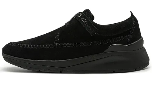 Clarks Cow Leather Fashion Trend Men's Casual Shoes Men's Black
