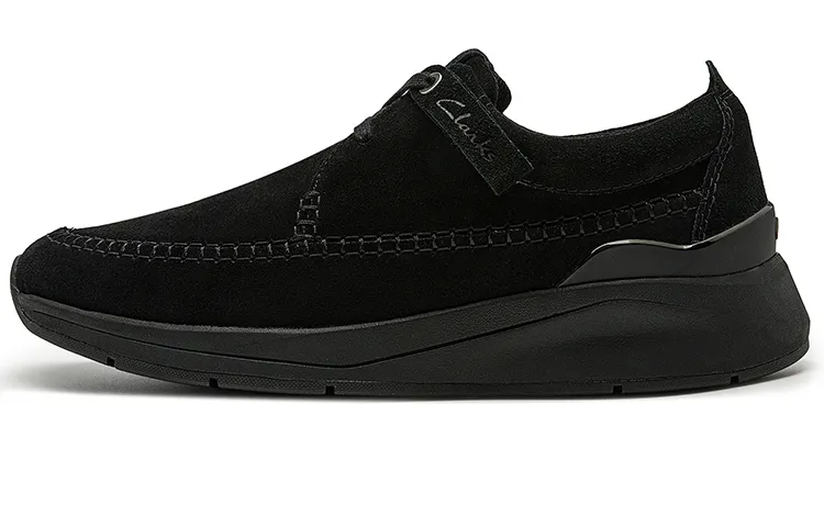 Clarks Cow Leather Fashion Trend Men's Casual Shoes Men's Black