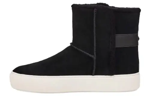 UGG Aika Suede Snow Boots Black Women's