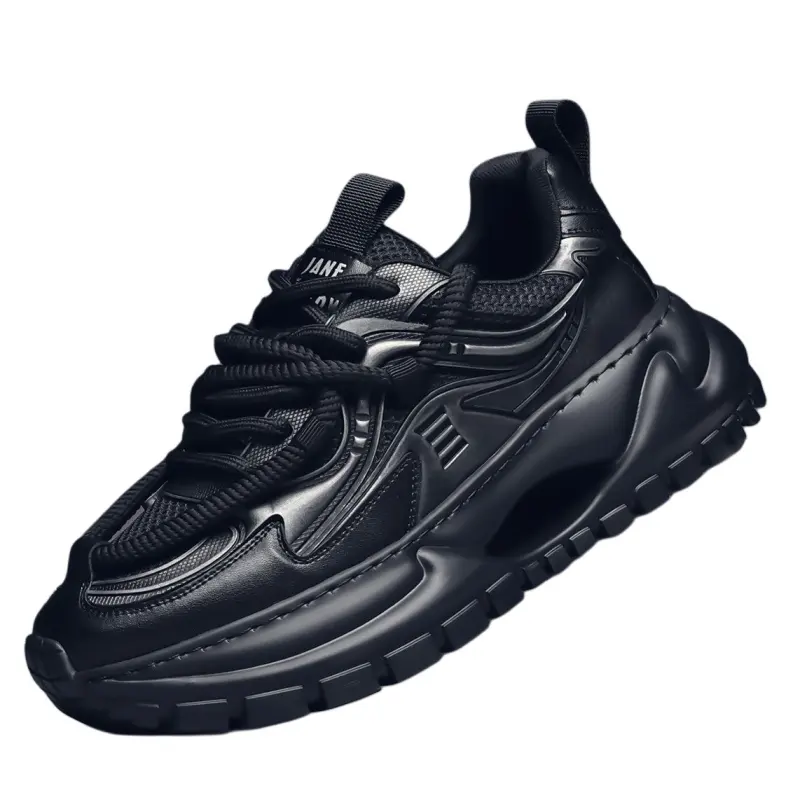 JANE HARLOW Fashion Trend Low top Casual Shoes Men's Black