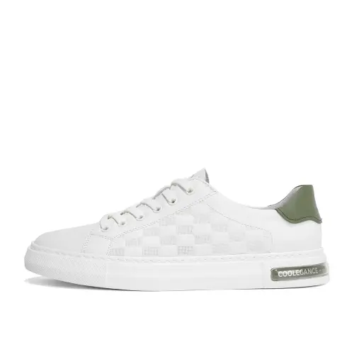 BELLE Cow Leather Stylish Skateboarding Shoes Men's