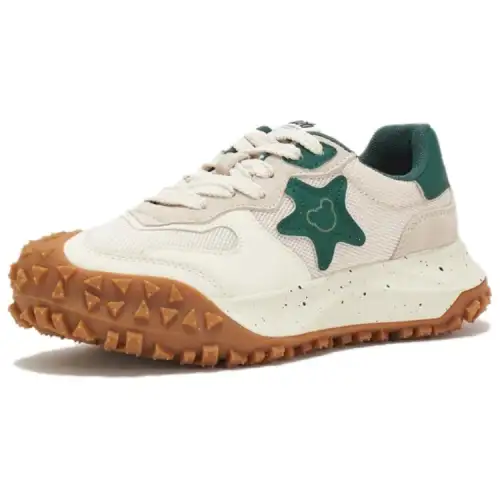 Teenie Weenie Fabric Low top Casual Shoes Women's Khaki