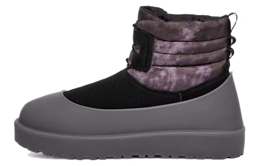 UGG Classic Mini Lace Wea Smokescreen Boot Black
