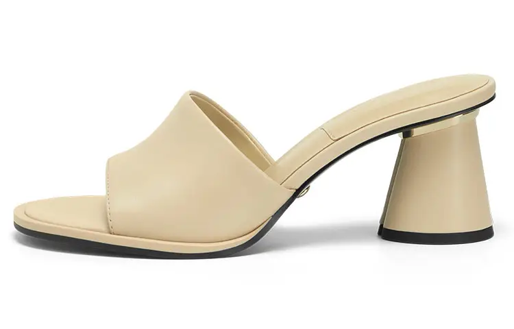 CHARLES&KEITH Composite Sole Quiet Slide Slippers Women's