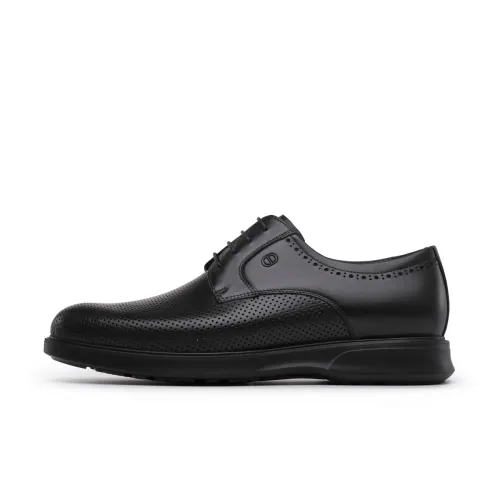 Chrisdien Deny Cow Leather Casual Shoes Men's Black