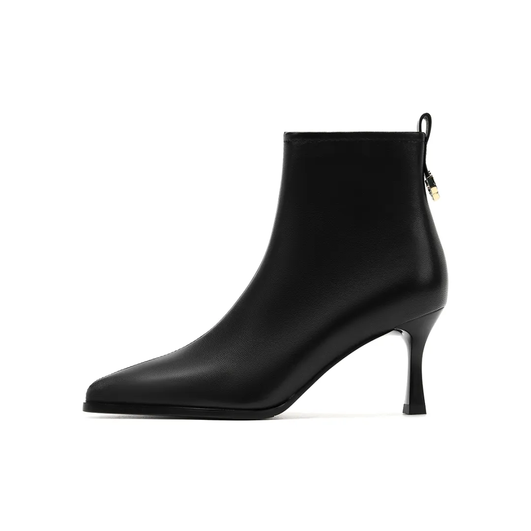 HARSON Ankle Boots Women's Black/Gray/Coffee