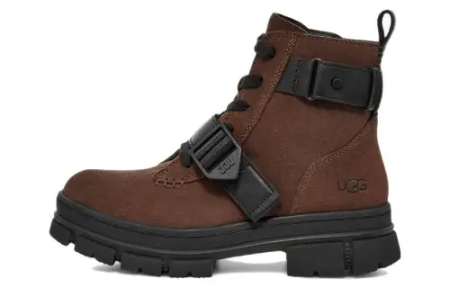 UGG Crew Chelsea Boots Women's Dark Brown