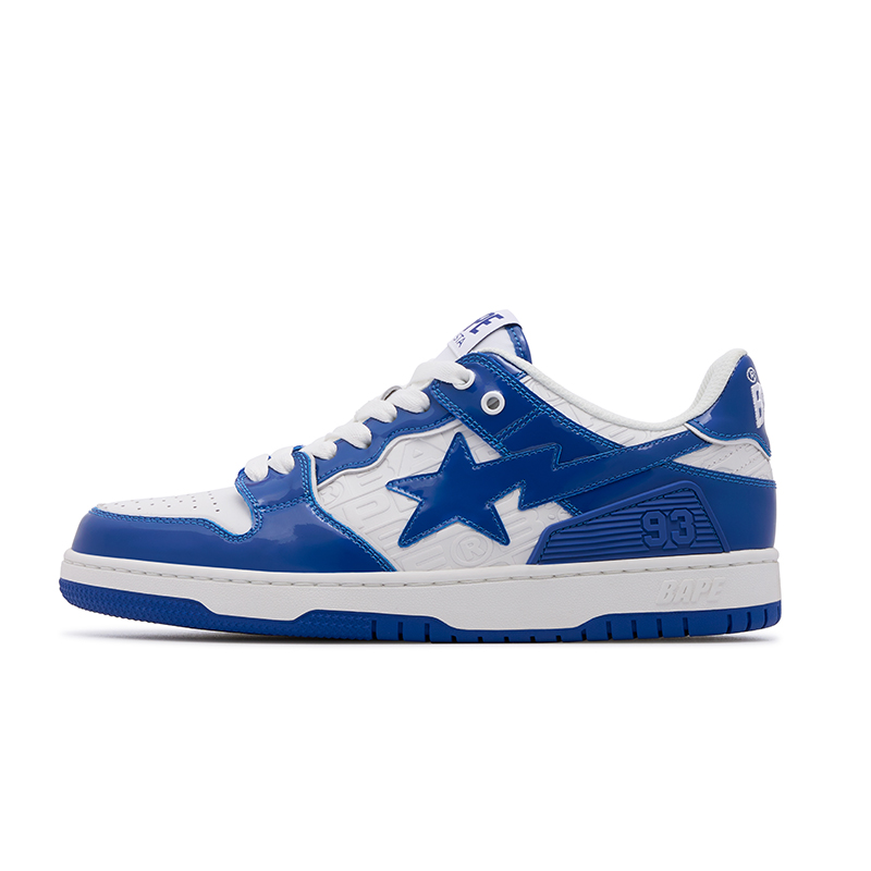 Женские кеды A BATHING APE A BATHING APE STA (сине-красно-зеленые)