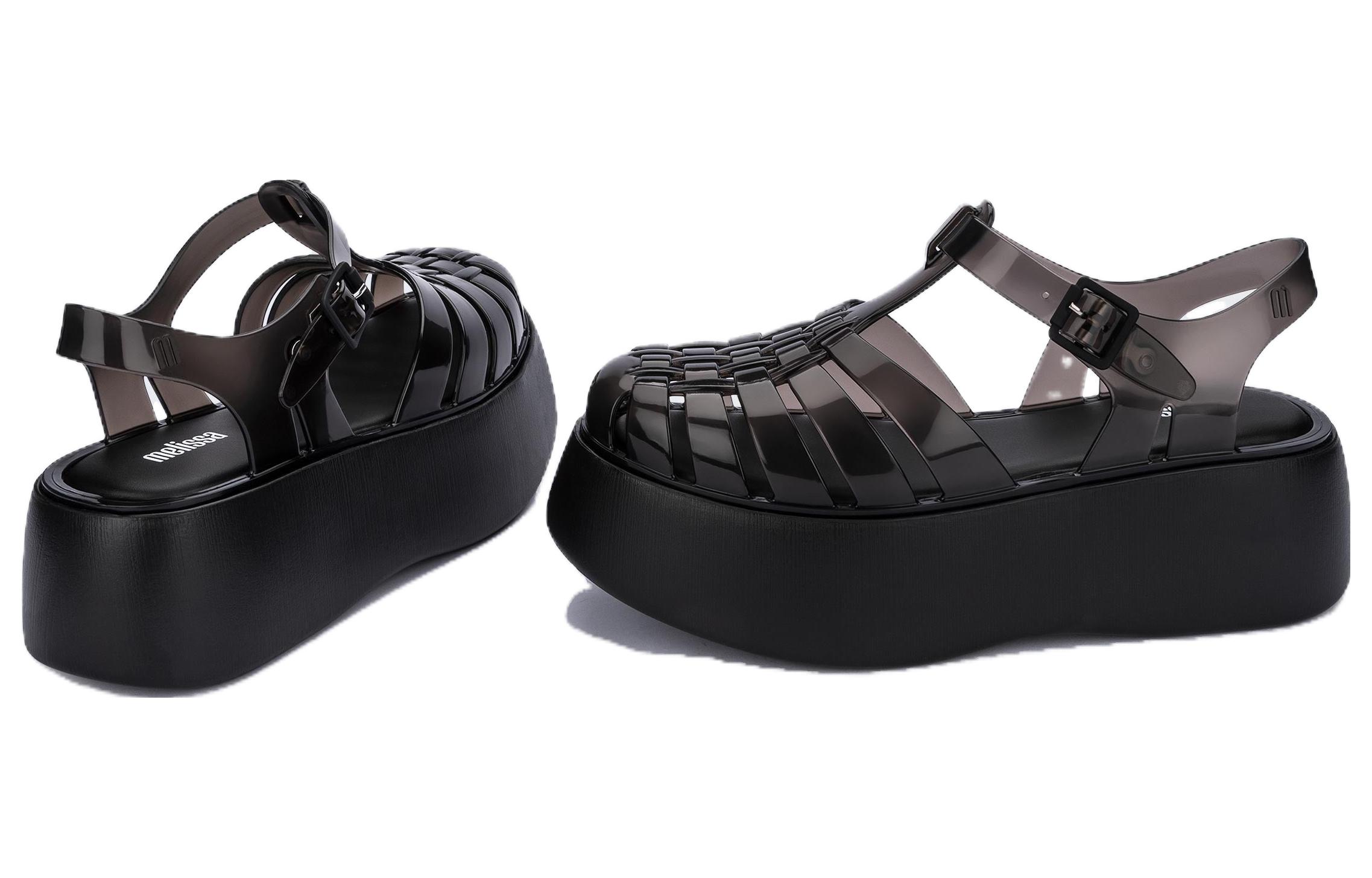 MELISSA Roman Sandals Women's Black