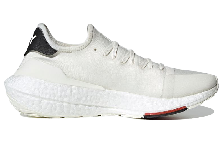 Y 3 Ultraboost 21 Comfortable Low top Running Shoes Unisex White