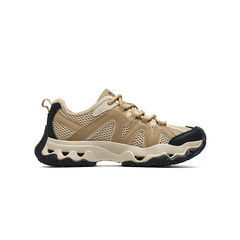 FAIRWHALE Textile, Synthetic Leather Low top Hiking Shoes Men’s