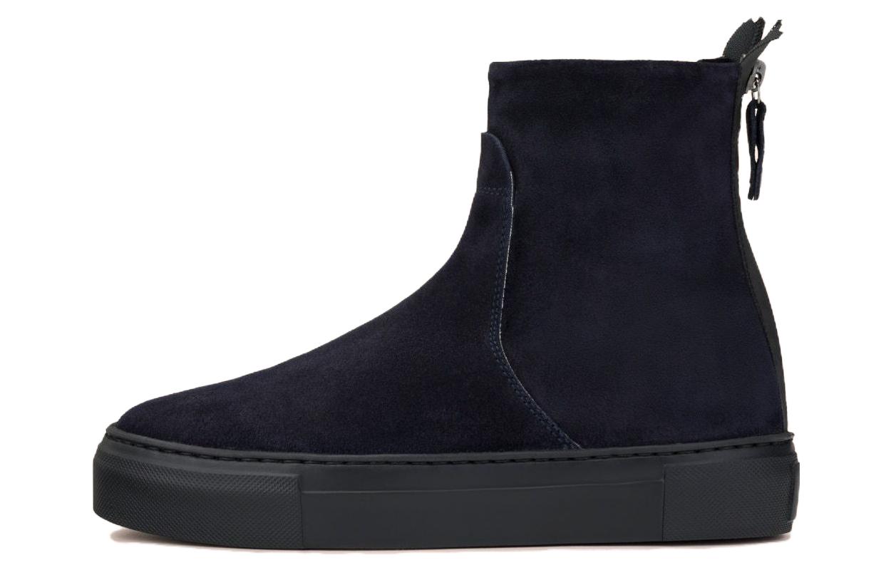 AGL Cow Leather Comfortable And Trendy Ankle Boots 3cm Women's Black