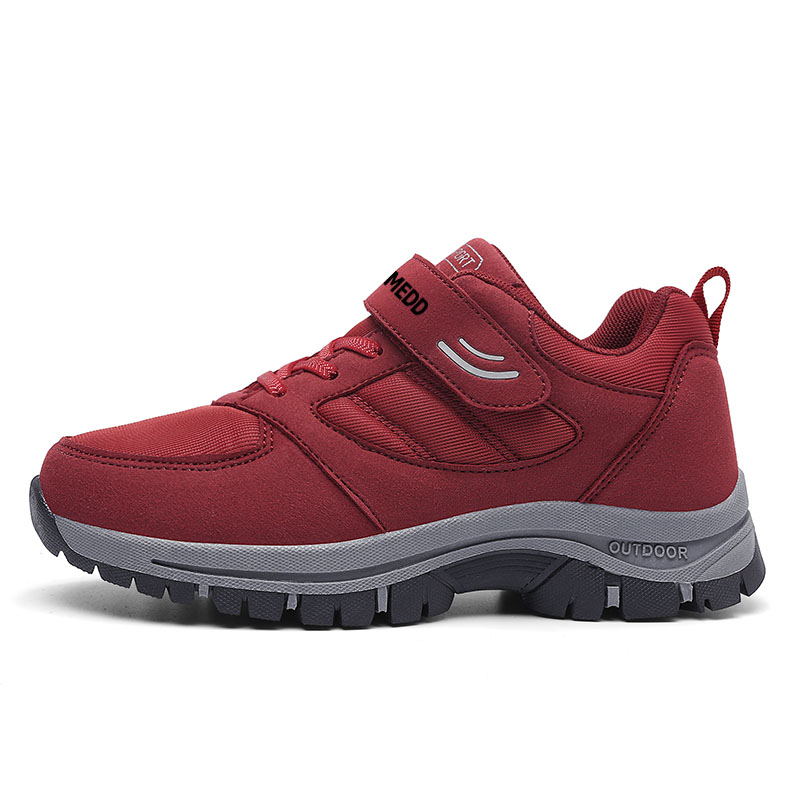 Medd Walking Shoes Women’s Low Top Maroon