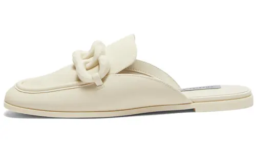 CHARLES&KEITH Small Ck Pu Stylish Sandal Women's Chalk White/Camel/Black/Green