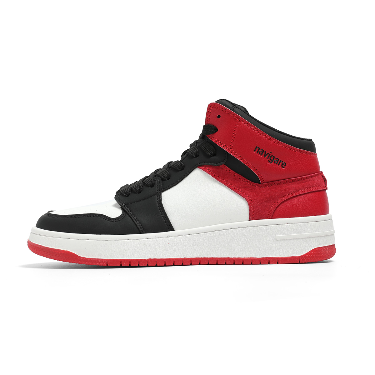 NAVIGARE Cushioning, Slip Resistant, Abrasion Resistant, Balance, Rebound Mid top Vintage Basketball Shoes Men’s