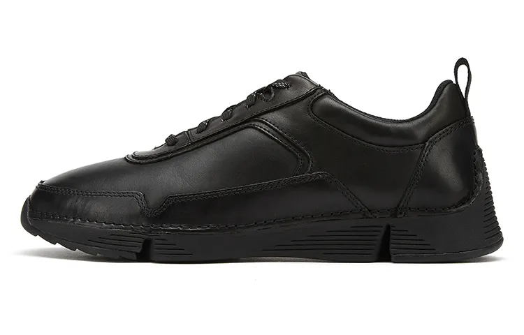 Clarks Men's Casual Shoes Men's Low Top Black