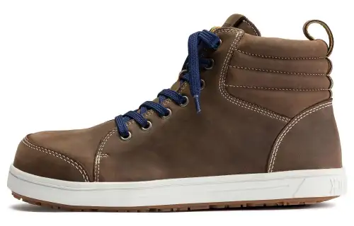 Birkenstock Suede High top Skateboard Shoes Unisex Brown