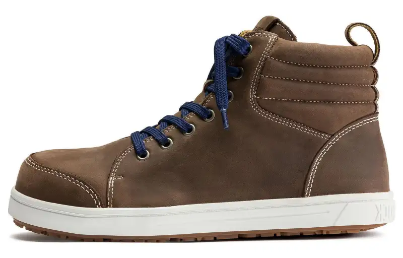 Birkenstock Suede High top Skateboard Shoes Unisex Brown