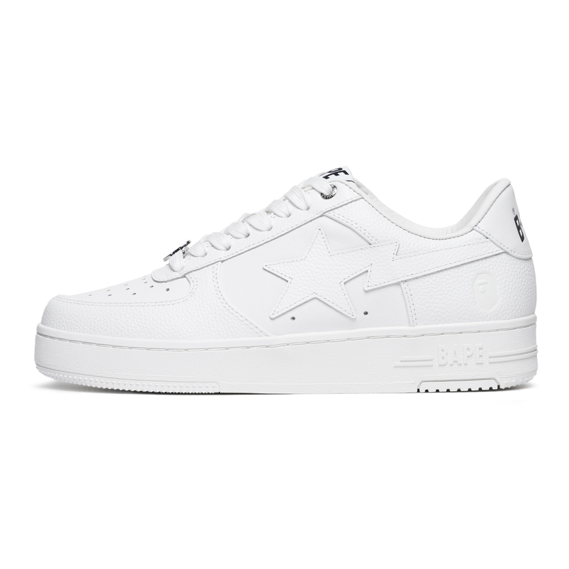 Мужские кеды A BATHING APE STA (черно-белые)