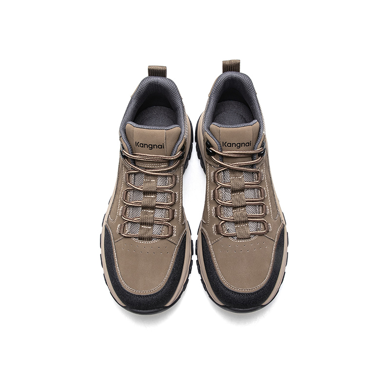 KANGNAI Synthetic, Microfiber Leather Low top Mountaineering Shoes Men’s