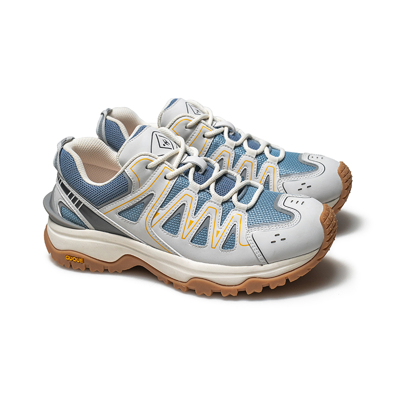 GUQUE Low top Hiking Shoes Unisex Gray