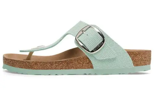 Birkenstock Flip Flops Women's Surfing Green Regular