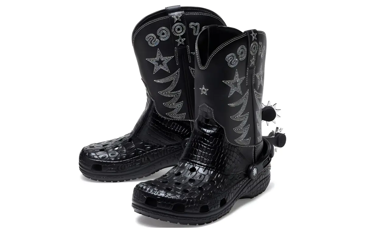 Crocs Classic Cowboy Boot 'Black'