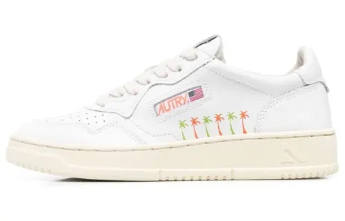 AUTRY Stylish Skateboarding Shoes Women's White