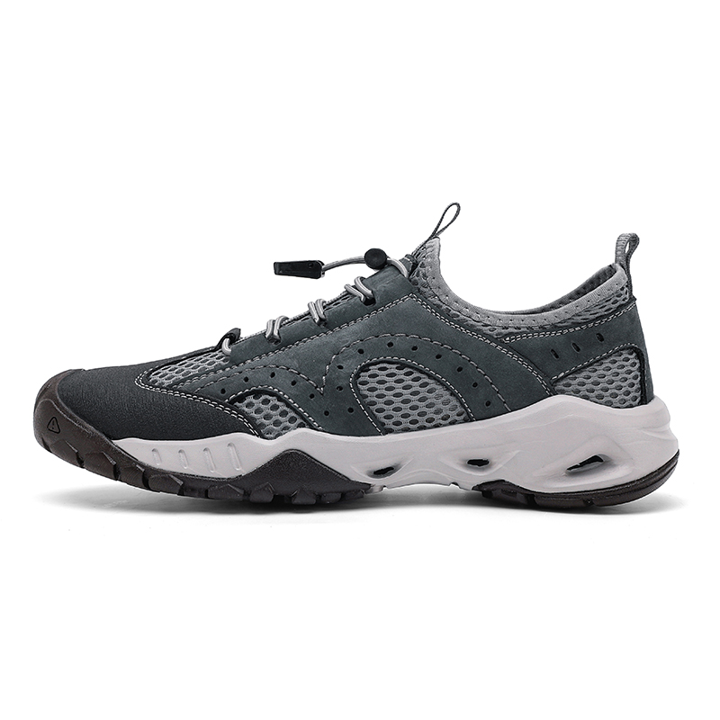 JIGONGYANG Mesh Comfortable Breathable And Lightweight Low top Outdoor Shoes Men’s
