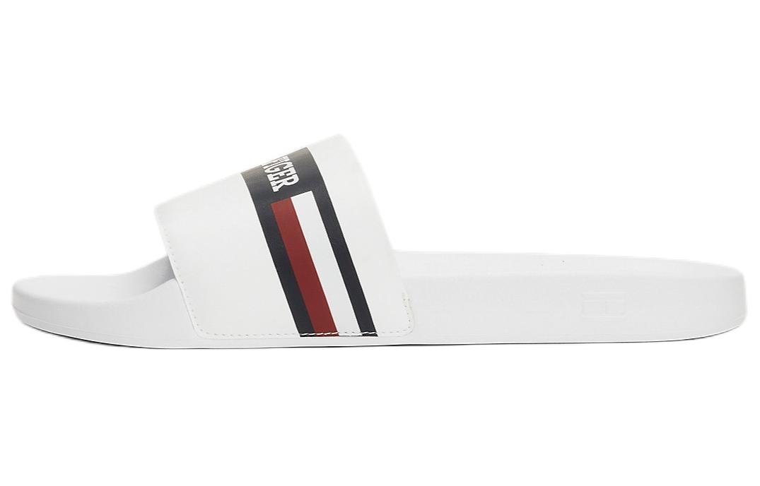 Tommy Hilfiger EVA Massage Antibacterial Slide Slippers Men's White